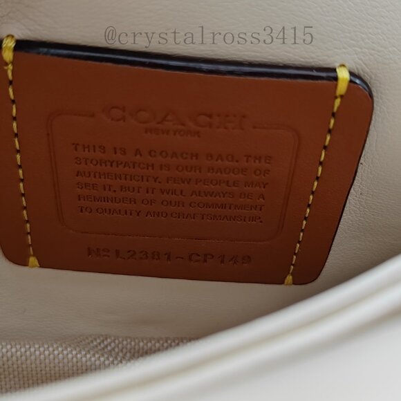 Coach Tabby Shoulder Bag 20 With Pillow Quilting white - Picture 5 of 7